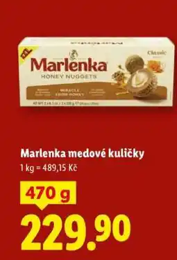 Lidl MARLENKA Medové kuličky nabídka