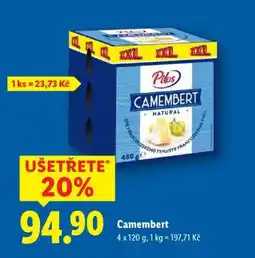 Lidl Camembert nabídka