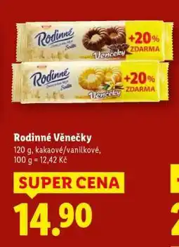 Lidl Rodinné Věnečky nabídka