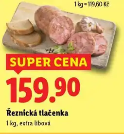 Lidl Řeznická tlačenka nabídka