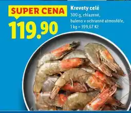 Lidl Krevety celé nabídka