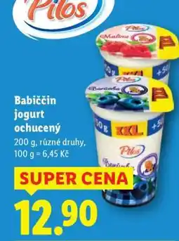 Lidl Babiččin jogurt ochucený nabídka