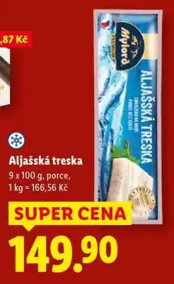 Lidl ALJAŠSKÁ TRESKA nabídka