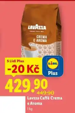 Lidl Lavazza Caffé Crema e Aroma nabídka