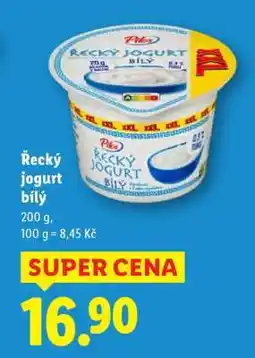 Lidl Řecký jogurt bílý nabídka