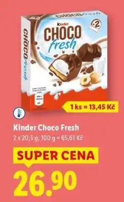 Lidl KINDER CHOCO FRESH nabídka