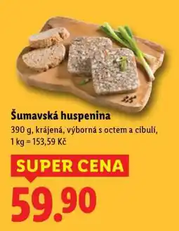 Lidl ŠUMAVSKÁ HUSPENINA nabídka