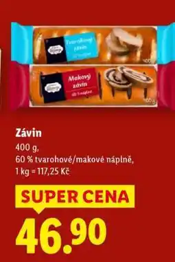 Lidl Závin nabídka