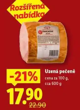 Lidl Uzená pečeně nabídka