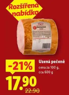 Lidl Uzená pečeně nabídka