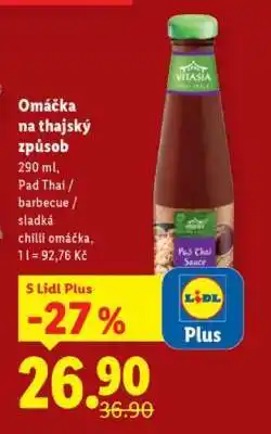 Lidl Omáčka na thajský způsob nabídka