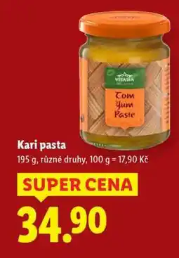 Lidl KARI PASTA nabídka