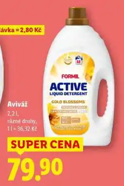 Lidl FORMIL ACTIVE LIQUID DETERGENT nabídka