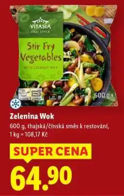 Lidl Zelenina Wok nabídka