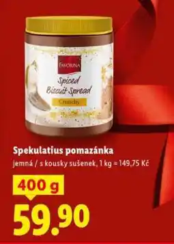 Lidl Spekulatius Pomazánka nabídka