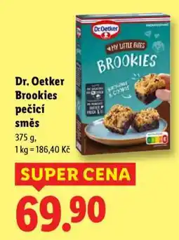 Lidl Dr. Oetker Brookies pečicí směs nabídka