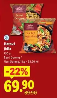 Lidl Vitasia Hotová jídla nabídka