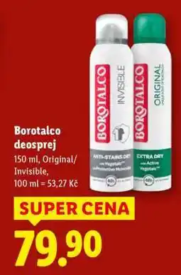 Lidl Borotalco Deosprej nabídka