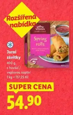 Lidl Vitasia Jarní závitky nabídka