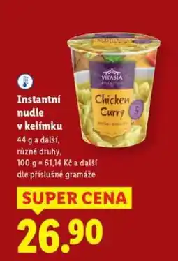 Lidl INSTANTNÍ NUDLE V KELÍMKU nabídka