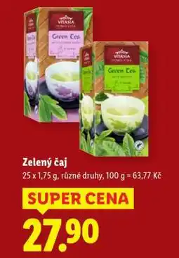 Lidl Zelený čaj nabídka