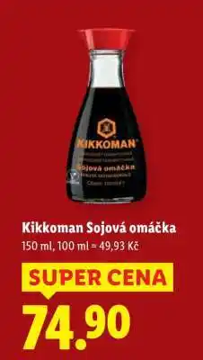 Lidl Kikkoman sójová omáčka nabídka