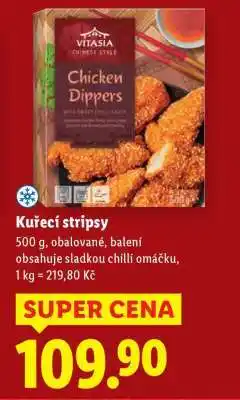 Lidl Kuřecí stripsy nabídka