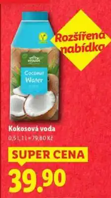 Lidl Kokosová voda nabídka