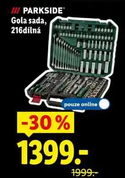 Lidl PARKSIDE Gola sada, 216dílná nabídka