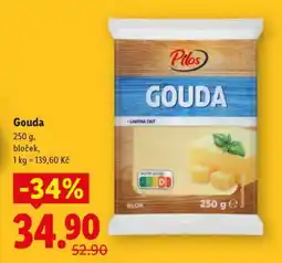 Lidl Pilos GOUDA nabídka