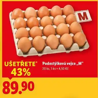 Podestýlková vejce M