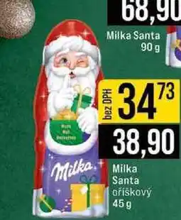 Jip Milka Santa oříškový 45 g nabídka