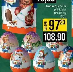 Jip Kinder Surprise pro kluky pro holky 100 g nabídka