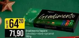 Jip Gradimento liquere čokoláda+višně+caramel 153 g nabídka