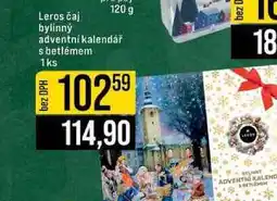 Jip Leros čaj bylinný adventní kalendář s betlémem 1ks nabídka