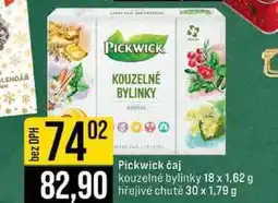 Jip Pickwick čaj kouzelné bylinky 18 x 1,62 g hřejivé chutě 30 x 1,79 g nabídka