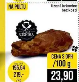 Jip Uzená krkovice bez kosti 100g nabídka