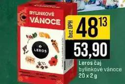 Jip Leros čaj bylinkové vánoce 20 x2g nabídka