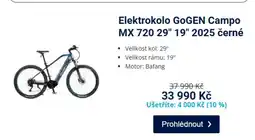 Datart Elektrokolo GOGEN Campo MX 720 29" 19" 2025 černé nabídka