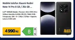 Datart Mobilní telefon Xiaomi Redmi Note 14 Pro 8 GB / 256 GB nabídka