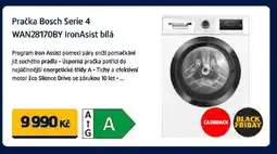 Datart Pračka Bosch Serie 4 WAN28170BY IronAsist bílá nabídka