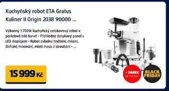 Kuchyňský robot ETA Gratus Kuliner II Origin 2038 90000