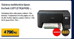 Datart Tiskárna multifunkční Epson EcoTank L3271 (C11CJ67435) nabídka