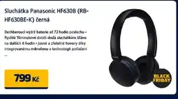 Datart Sluchátka Panasonic HF630B (RB- HF630BE-K) černá nabídka