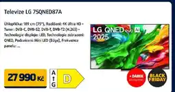 Datart Televize LG 75QNED87A nabídka