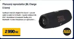 Datart Přenosný reproduktor JBL Charge 5 černý nabídka