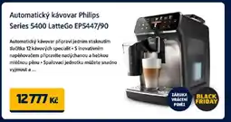 Datart Automatický kávovar Philips Series 5400 LatteGo EP5447/90 nabídka