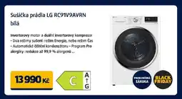 Datart Sušička prádla LG RC91V9AVRN bílá nabídka