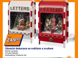 Action Vánoční dekorace se světlem a zvukem nabídka