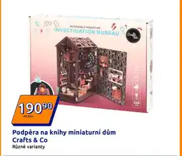 Action Podpěra na knihy miniaturní dům Crafts & Co nabídka